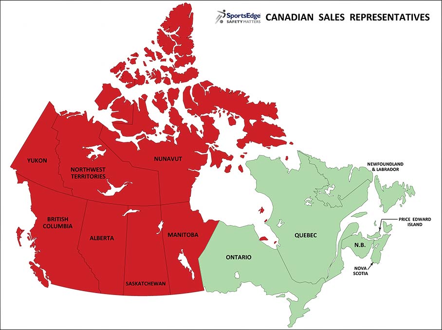 Canada Sales Rep Directory Map